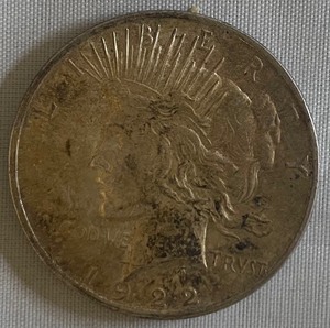 1922-D Silver Peace Dollar