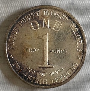 1976 - 1 Ounce Silver .999 Fine