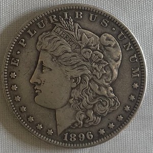 1896 Morgan Silver Dollar