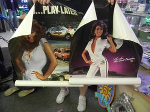 lot 62 image: LARGE COLLECTION OF BEUTIFUL WOMEN ADVERTISING POSTERS - SNAP-ON, MAKITA & MANY MORE - SEE PICTURES