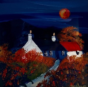 lot 138 image: Painting by Jane Duckfield