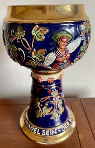 lot 57 image: German Wine Goblet
