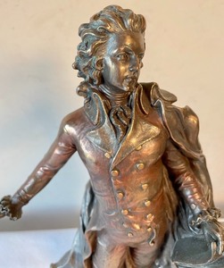 lot 64 image: Statue of Mozart