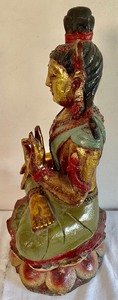 lot 113 image: Female Buddha Statue from Southern China