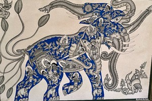 lot 80 image: Myanmar Artwork by Aung Aung