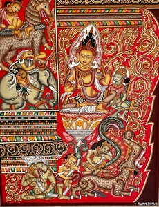 lot 79 image: Myanmar Artwork by Aung Aung