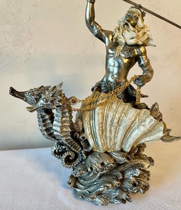 lot 72 image: Neptune Figurine