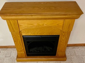 lot 214 image: Twin Star International Electric Fireplace