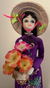 lot 163 image: Doll from Vietnam