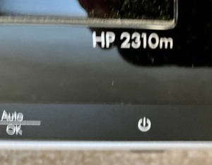 lot 184 image: HP 23 Inch Monitor