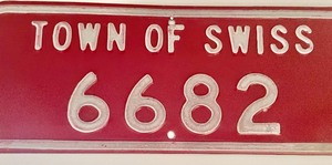 lot 219 image: Town of Swiss Sign