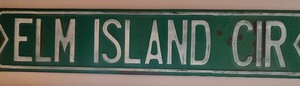 lot 218 image: Elm Island Circle Sign