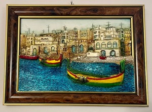 lot 232 image: John Borg Original Hand Painted and Handmade Art