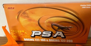lot 244 image: PSA Boeing 727-100 and 727-200 Models with Stands