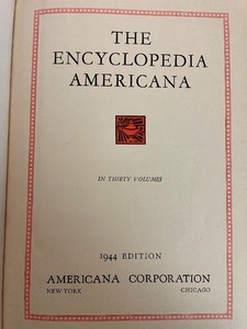lot 249 image: The Encyclopedia Americana Lot