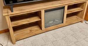 lot 264 image: Amazing Table with Built in Fireplace