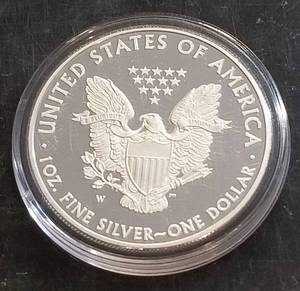 2011-W PROOF AMERICAN SILVER EAGLE IN AIRTITE (1OZ .999FS)
