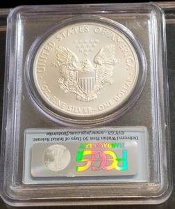 2012-S AMERICAN SILVER EAGE MS70 PCGS 1ST STRIKE (1OZ .999FS)