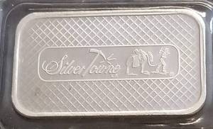 1 TROY OZ .999 FINE SILVER BAR BY SILVERTOWNE SEALED