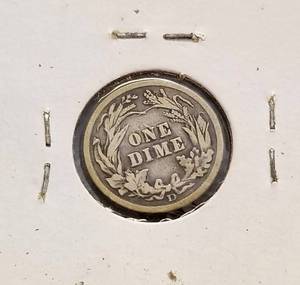 1906-D US BARBER DIME