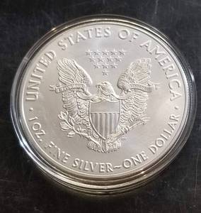 2016 AMERICAN SILVER EAGLE IN AIRTITE (1OZ .999FS)