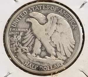1942-S WALKING LIBERTY HALF DOLLAR