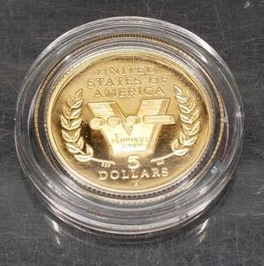 WWII US 50th ANNIVERSARY GOLD & SILVER SET (.24oz GOLD) IN ORIGINAL PACKAGING