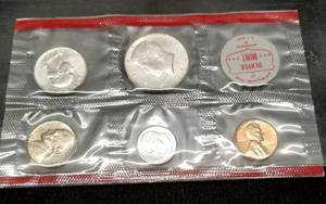 1964-D US MINT SET IN ORIGINAL PACKAGING