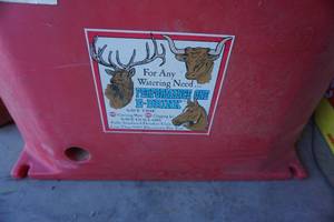 lot 25 image: Bower One E Drink Livestock Electric Heated StockDrink Tank
