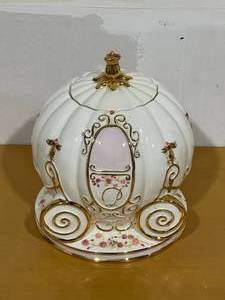 Cinderella Pumpkin Cookie Jar