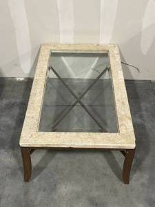 Glass Top Coffee Table