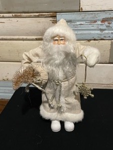 Santa Tree Toppers and Table Top Santas