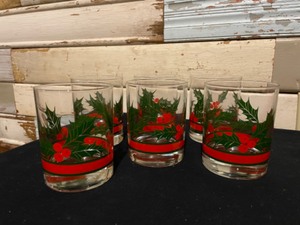 Holly Glasses, Mikasa Christmas Story Candle Holder, Mikasa Christmas Star Angel Sweet Dish