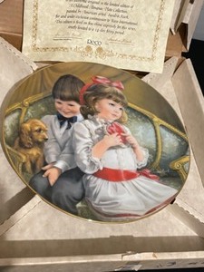 Be Mine February Collector Plate