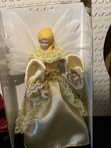 Christmas Decorating 2 Pack Candle Rings, Christmas Ornaments, Lighted Angels