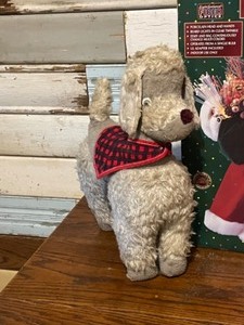 Fiber Optic Santa, Plush Dog and Santa