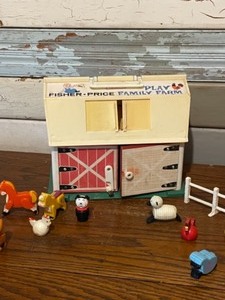 Vintage Fisher Price Farm and Accessories