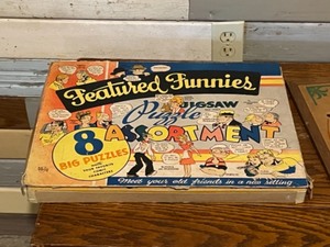Vintage GamesPuzzlesChines CheckersMonopolyJr Keno