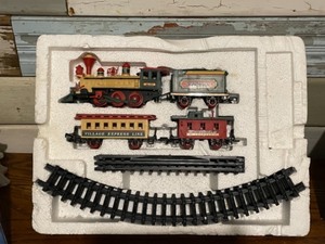 Village Express Train and Trim A Tree Holiday Memories Collection Village