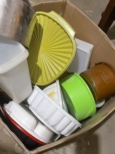 Box full of Tupperware Large Variety