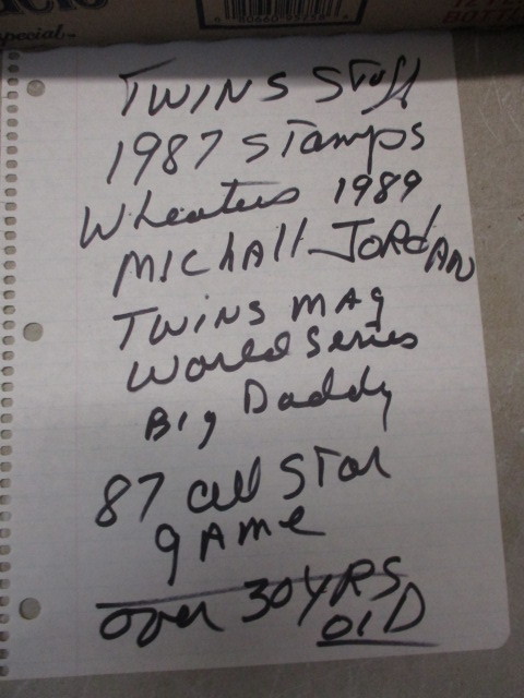 lot 51 image: Twins Sports Collectibles