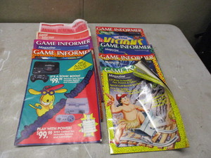lot 9 image: Lot of Game vintage game informer magazines