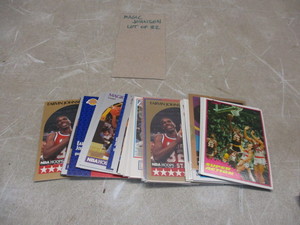 lot 24 image: Magic Johnson lot of 32 Basketball cards