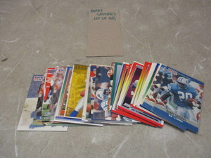 lot 25 image: Barry Sanders lot of 48 football cards
