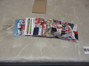 lot 33 image: Mike Trout and Shohei Ohtani lot of 23 baseball cards