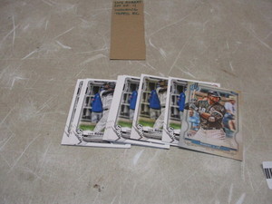 lot 36 image: Luis Robert lot of 11 baseball cards
