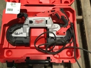 Milwaukee 11 Amp Deep Cut Band Saw with Hard Case Customer Returns See Pictures