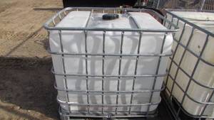 (2) Liquid Containment Containers With Cages