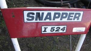 Snapper 524 Snow Blower