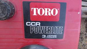 Toro PowerLite Snow Blower
